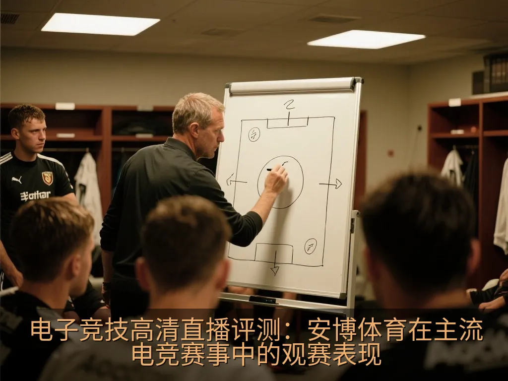 平板电脑显示赛事分析图表与电竞场馆